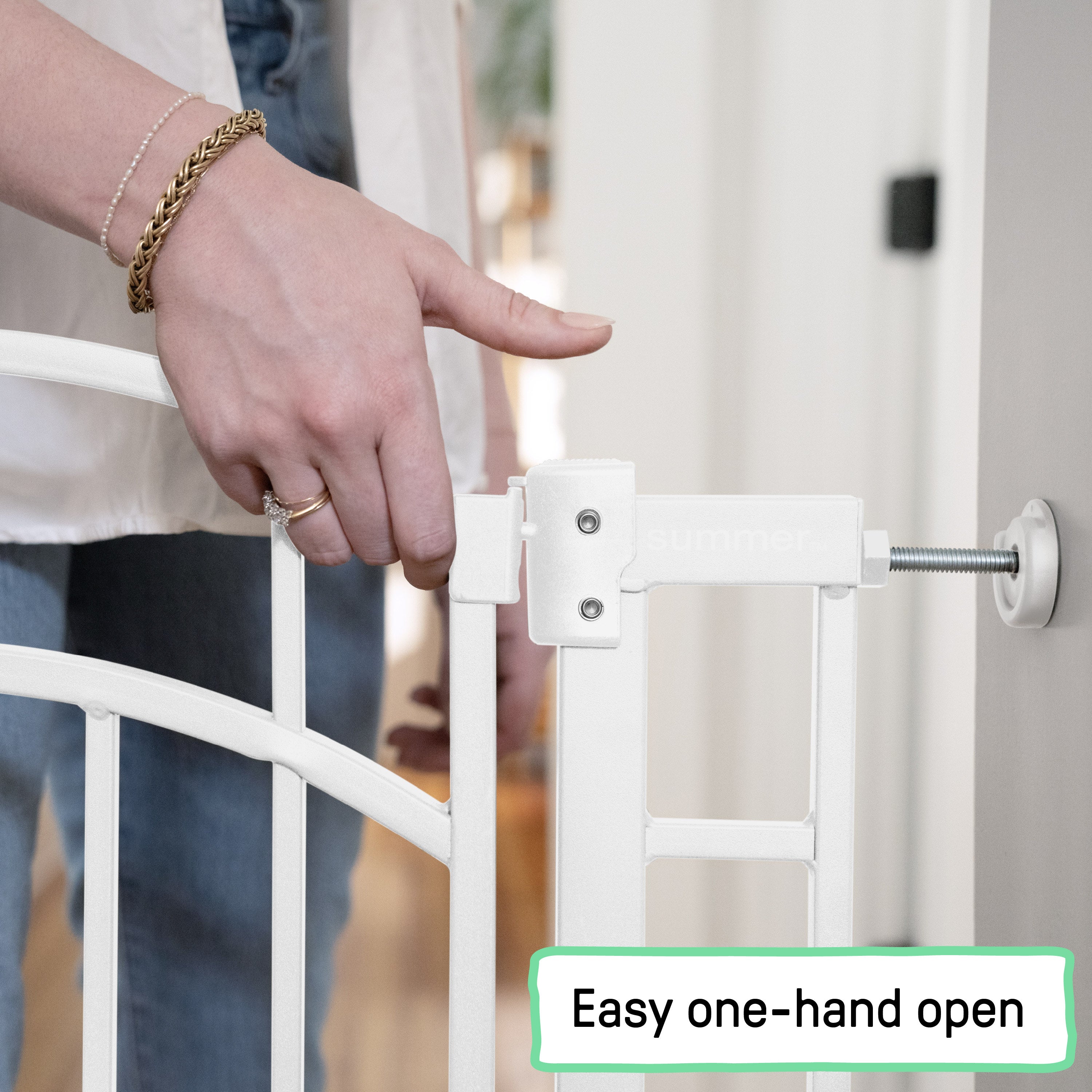 summer infant gate extension piece Doorway 48W Series Safety Pet and Baby Gate, openings 29"-48" Wide, 36" Tall