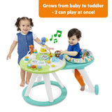 Bright Starts Around We Go 2-in-1 Walk-Around Activity Center & Table - Tropic Cool