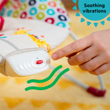 Bright Starts Playful Pinwheels Vibrating Baby Bouncer Seat with Toy Bar
