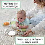 Ingenuity Cozy Prop Sylvi Tummy Time Pillow - Plush Bunny