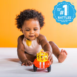 Oball Easy Grasp Rattle & Roll Push Car Infant Crawling Toy and Teether