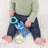 Disney Baby Stitch Tummy Tumble Activity Toy, On The Go Toy, For Newborns & Up