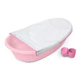 Ingenuity Room to Soak 4-in-1 Baby Tub, 4 Stages of Use, OM+ - Pink