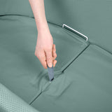 Ingenuity Snooze & Stow Easy-Folding Bassinet with Sound, Light & Vibration - Luxe Evergreen