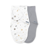 Monogram Collection Swaddle, Size 0-3 Months, 2pk - Sunset Space