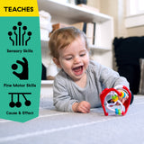 Baby Einstein Slide & Swirl Sensory Ball, Ages 3+ Months