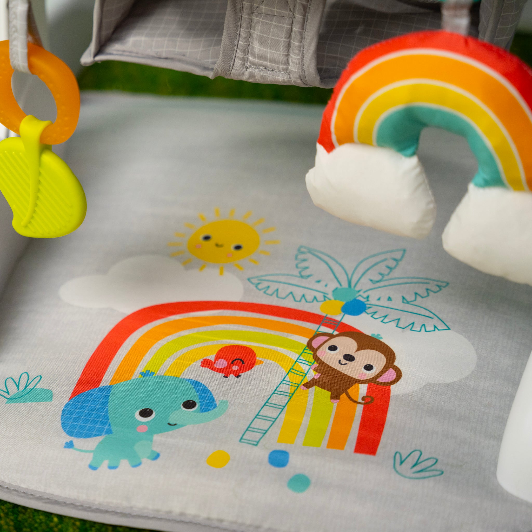 Playful Paradise Learn-to-Sit 2-Position Floor Seat – Kids2, LLC
