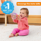 Oball Easy Grasp Classic Ball Baby Toy in Pink/Purple, 4"