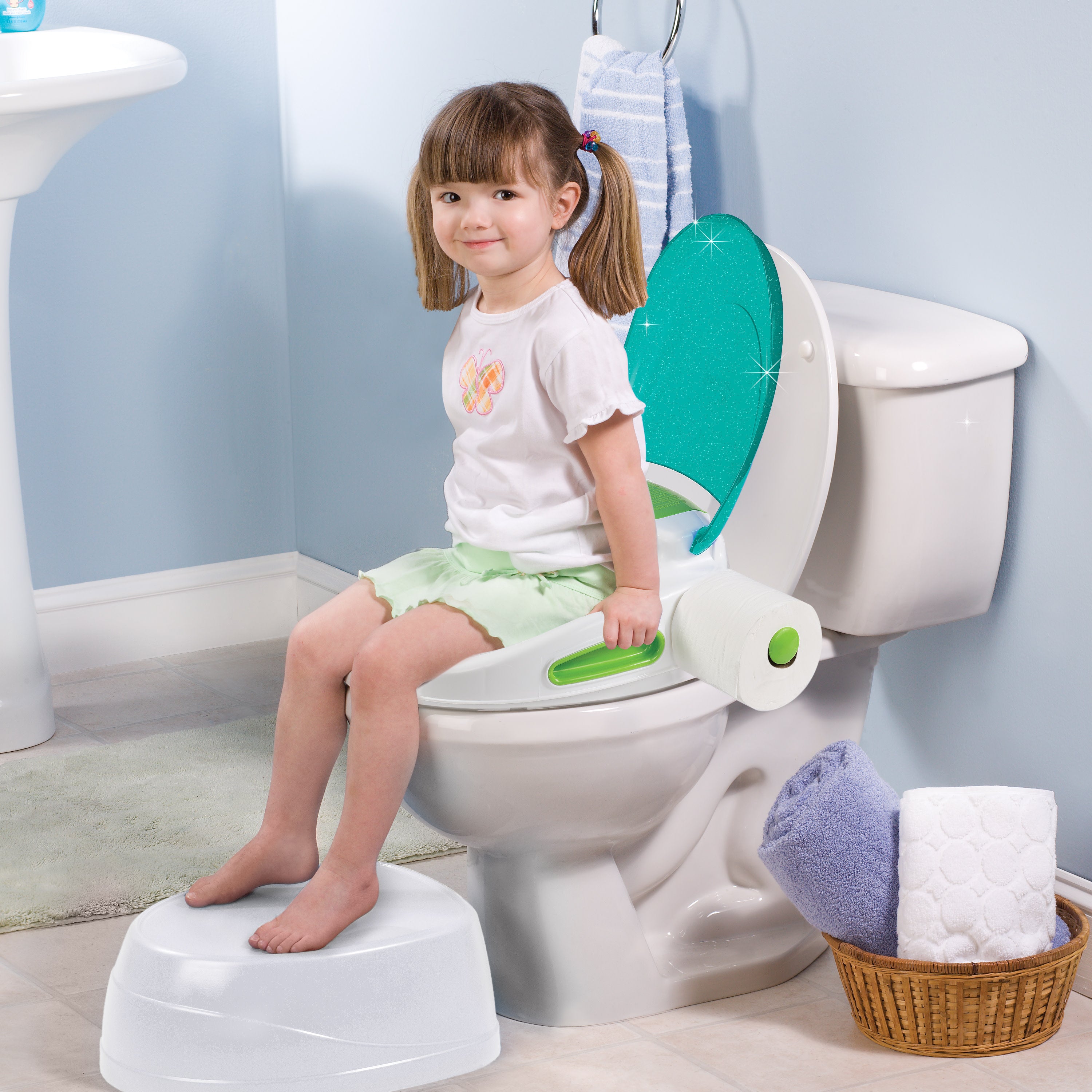 summer infant 2 in 1 toilet trainer Step By Step Potty – Kids2, LLC