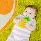 Bright Starts Hold My Own Easy-Grasp Teether Toy  Pineapple