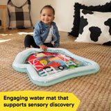 Baby Einstein Farm Explorers Cal's Sensory Barn Tummy Time Water Mat, Ages 0-36 Months