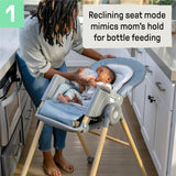 Ingenuity Proper Positioner 7-in-1 Deluxe High Chair - Unisex, For Ages 0-60 Months