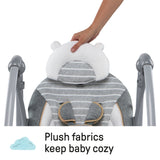 Ingenuity Boutique Collection Deluxe Swing 'n Go Portable Baby Swing, Bella Teddy