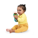 Bright Starts My First Remote Interactive Baby Toy, Light-Up Pretend TV Remote with 50+ Songs Sounds & Melodies, Unisex, 3M+