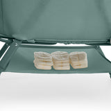 Ingenuity Snooze & Stow Easy-Folding Bassinet with Sound, Light & Vibration - Luxe Evergreen