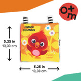 Baby Einstein Nature Sounds Soft Activity Busy Book, Ages 0+ Months