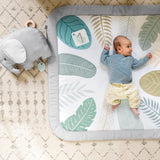 Ingenuity Sprout Spot Baby Milestone Play Mat Tummy Time Gym