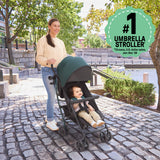 Ingenuity 3Dlite Jewel Convenience Stroller  Lightweight Folding Stroller with Car Seat Compatibility & Extra-Large Canopy