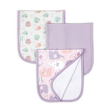 Easy Eater 3-Pack Soft Absorbent 100% Cotton Terry Baby Burp Cloth  - Grazy