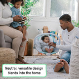 Ity by Ingenuity Bouncity Bounce Vibrating Deluxe Baby Bouncer - Goji