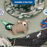 Bright Starts Ford Bronco Pop 'N Jump Portable Activity Jumper, Unisex, 6M+