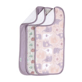 EASY EATER 4-PACK BABY BIB SET - GRAZY & EASY EATER 3-PACK BABY BURP CLOTH SET - GRAZY