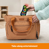 Bright Starts My First Remote Interactive Baby Toy, Light-Up Pretend TV Remote with 50+ Songs Sounds & Melodies, Unisex, 3M+