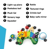 Baby Einstein Cal-a-Pillow Tummy Time Activity Pillow, Multisensory, Ages 0+ Months