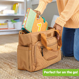 Bright Starts Tropical Treetop Baby Activity Gym & Tummy Time Mat with Toy Bar and 4 Toys