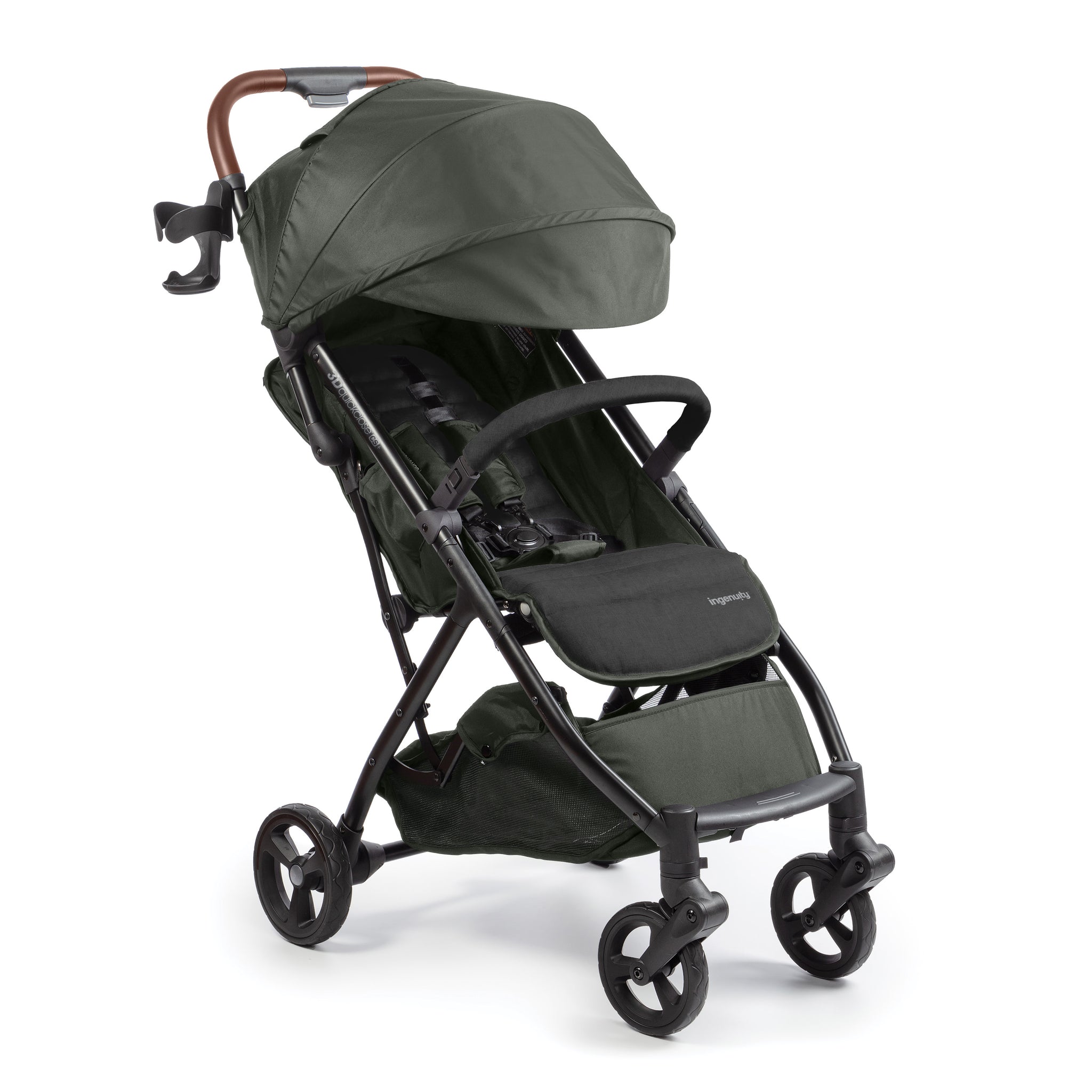 Ingenuity 3Dquickclose CS+ Compact Fold Stroller Forest Green