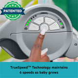 Bright Starts Playful Paradise Portable Compact Baby Swing, Unisex