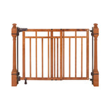 The Stairway+ 48W Series Pet and Baby Gate with Dual Banister Kit, Openings 32 to 48 Wide, 33" Tall