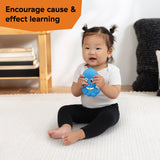 Baby Einstein Soothing Opus Natural Rubber Teether Toy, Multisensory, Ages 0+ Months