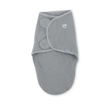 SwaddleMe by Ingenuity Muslin Original Swaddle, Size 0-3 months, 1pk - Granite
