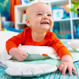 Bright Starts Tummy Time Prop & Play Baby Activity Mat, Polar Bear