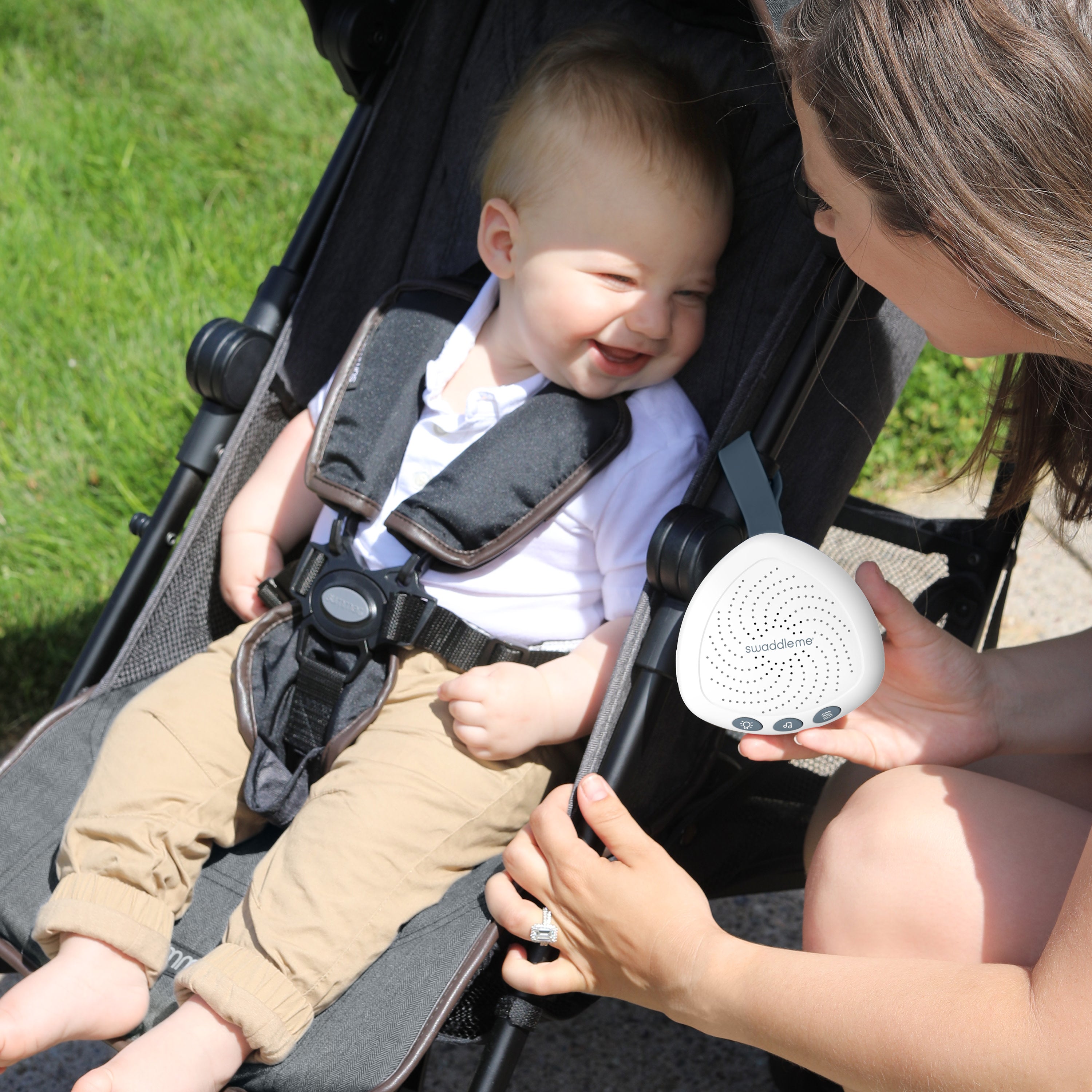 summer infant soothe and vibe portable soother SwaddleMe by Ingenuity Soothe & Vibe Portable Sound Machine & Soother for Baby – Kids2, LLC