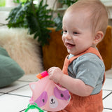 ity by Ingenuity Crinklet, Crinkle Toy for Newborn and Up, Ribbon Tags, C-link - Deni