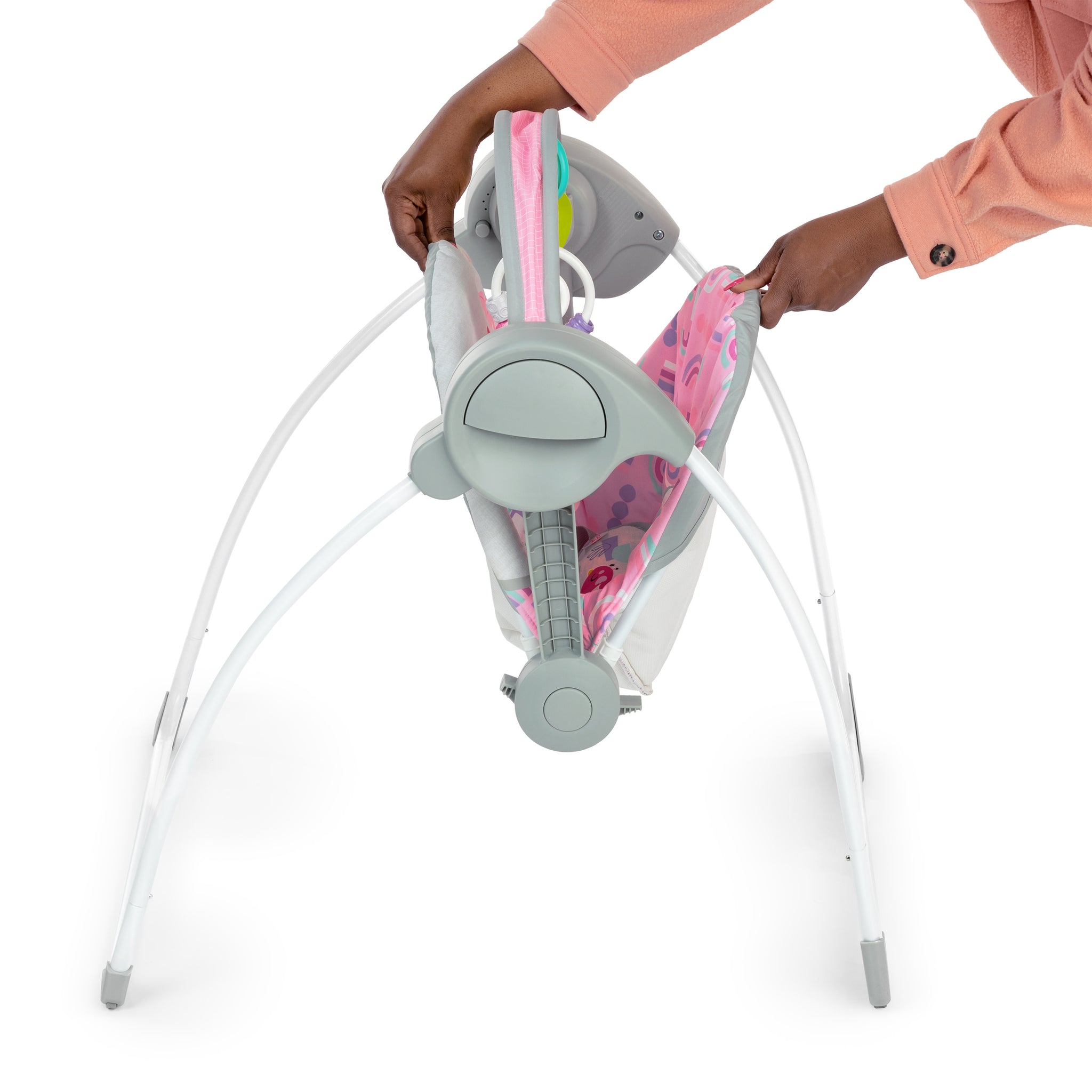 Pink Paradise Portable Swing – Kids2, LLC