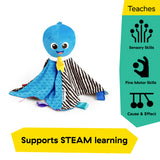 Baby Einstein Ocean Explorers Opuss Look Sea Listen Soothing Musical Plush Octopus Toy