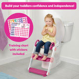 Disney Minnie Mouse Foldaway Ladder Potty Seat by Bright Starts, Pink