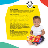 Baby Einstein Nature Sounds Soft Activity Busy Book, Ages 0+ Months