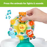 Bright Starts Spinning Sounds Suction Cup Spinner, 45+ Songs, Lights & Sounds, High Chair Toy for 3 Months+