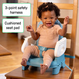 Ingenuity Deluxe Comfort Folding Baby Booster - Teal