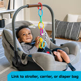 Baby Einstein Cals Connectors Sensory Toy with Links, Ages 0+ Months