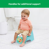 Bright Starts Full Comfort Baby Potty with Easy Clean Bowl & Splash Guard - Blue