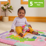 Bright Starts Wild Wiggles Sweet Safari FoldAway Activity Gym