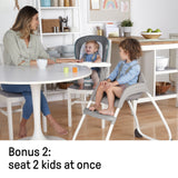 Ingenuity Trio 3-in-1 High Chair, Toddler Chair, and Booster - Nash