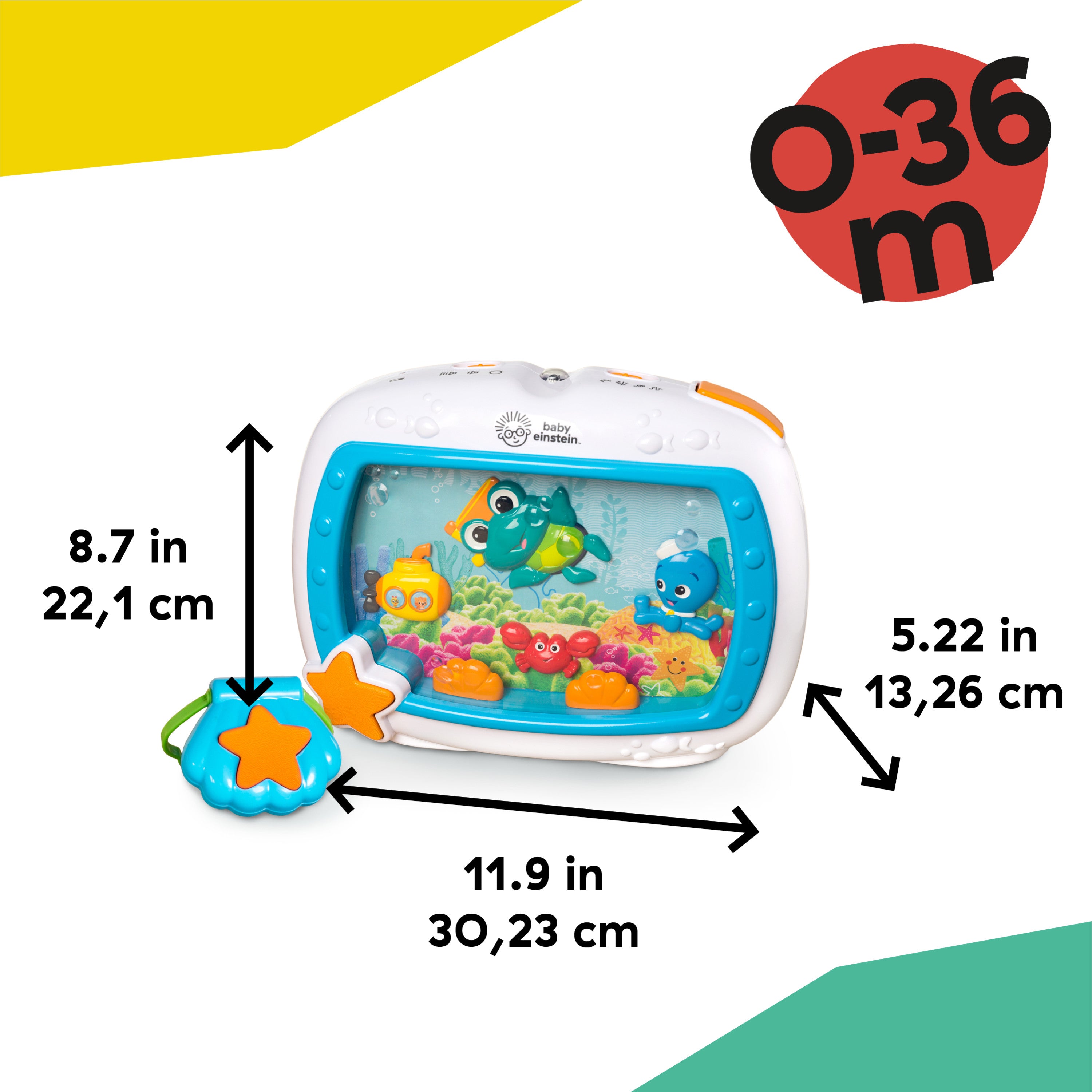Baby Einstein Sea Dreams Soother Musical Aquarium and Sound