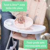 Sun Valley Compact Folding High Chair - Pink