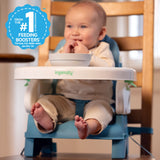 Ingenuity Deluxe Comfort Folding Baby Booster - Teal